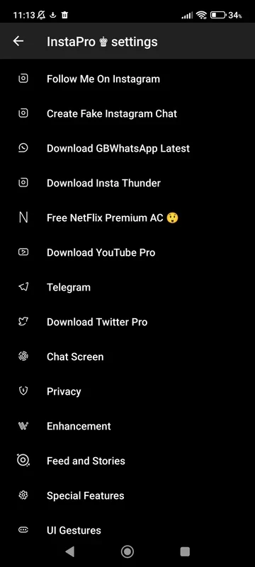 InstaPro 3 — tangkapan layar 6